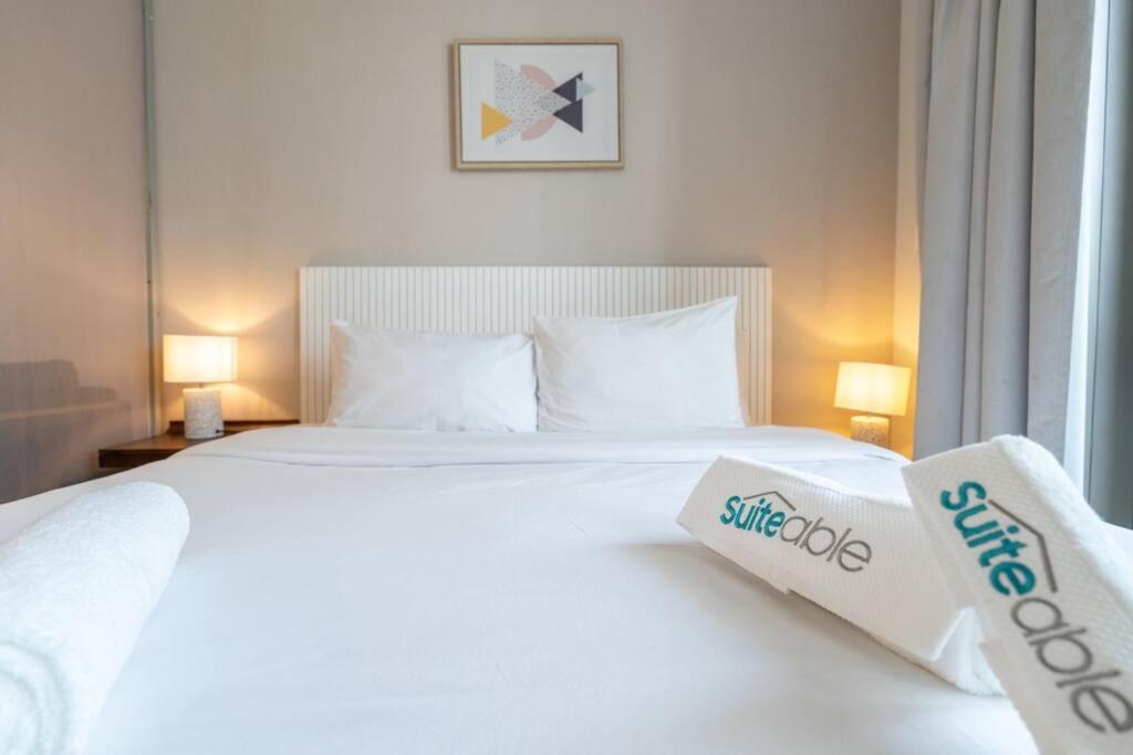 Cozy Studio In Sparkle Tower Jbr By Suiteable ดูไบ ภายนอก รูปภาพ