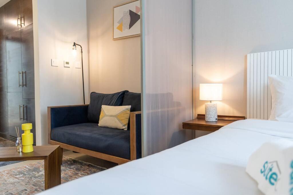 Cozy Studio In Sparkle Tower Jbr By Suiteable ดูไบ ภายนอก รูปภาพ